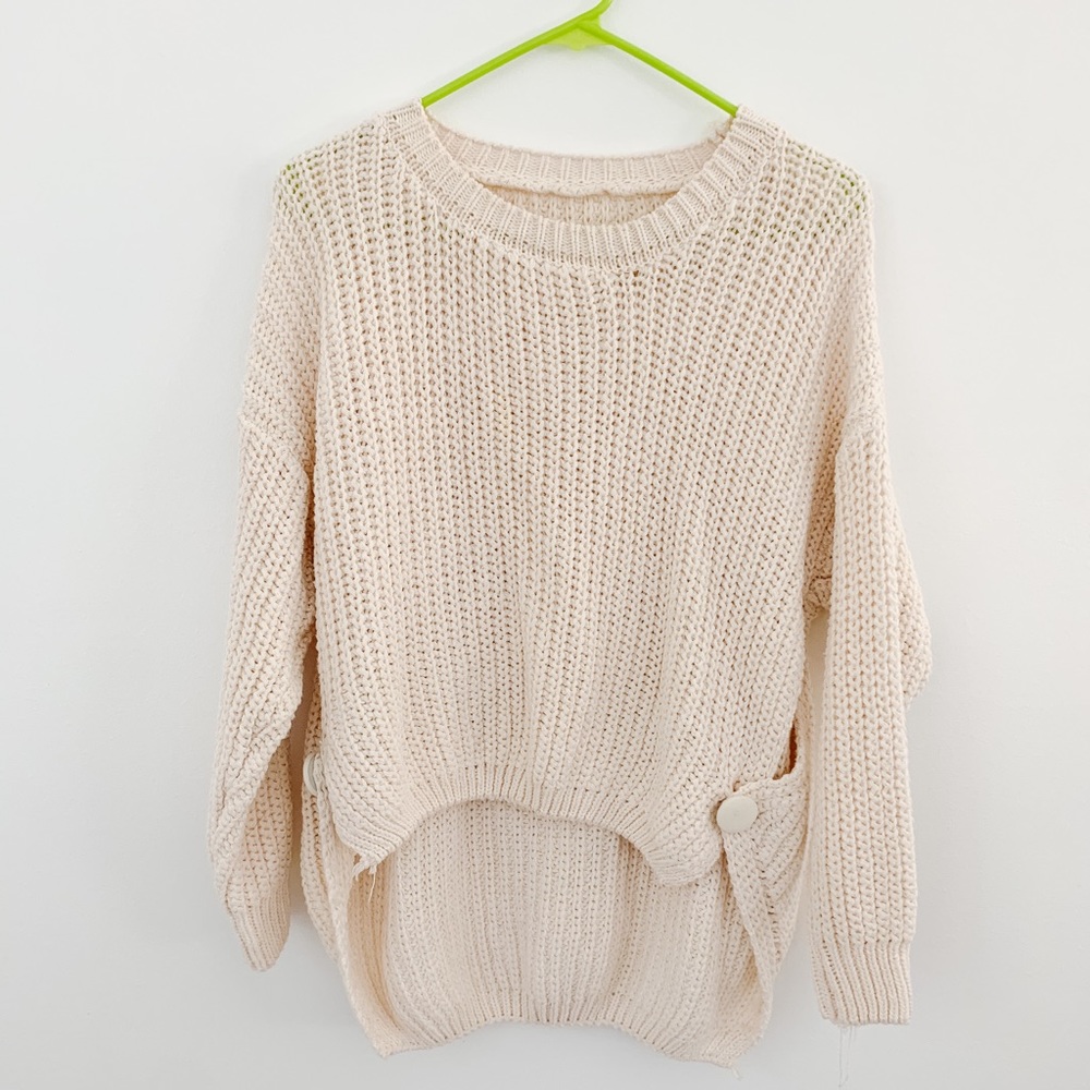 Cream Knit Sweater